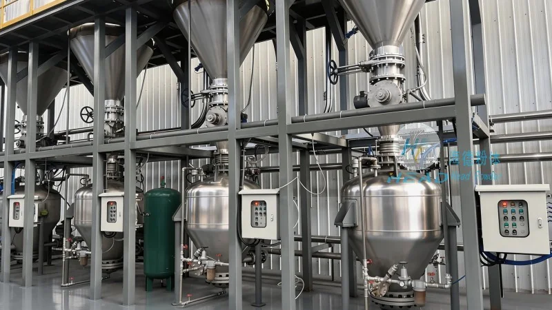 Lithium Battery Cathode & Anode Material: Pneumatic System