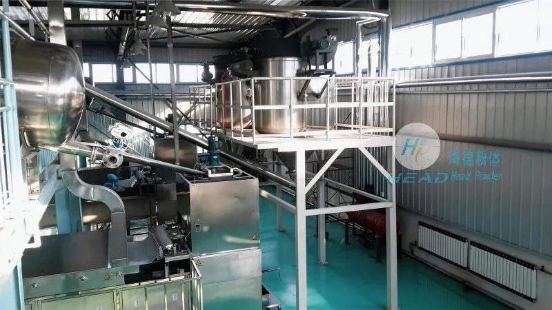 Shaanxi Yulin Ultrafine Silicon Powder Closed Conveying System