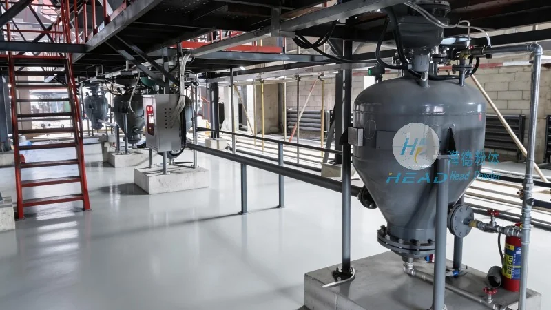 Silicon Powder Pneumatic Conveying Solution