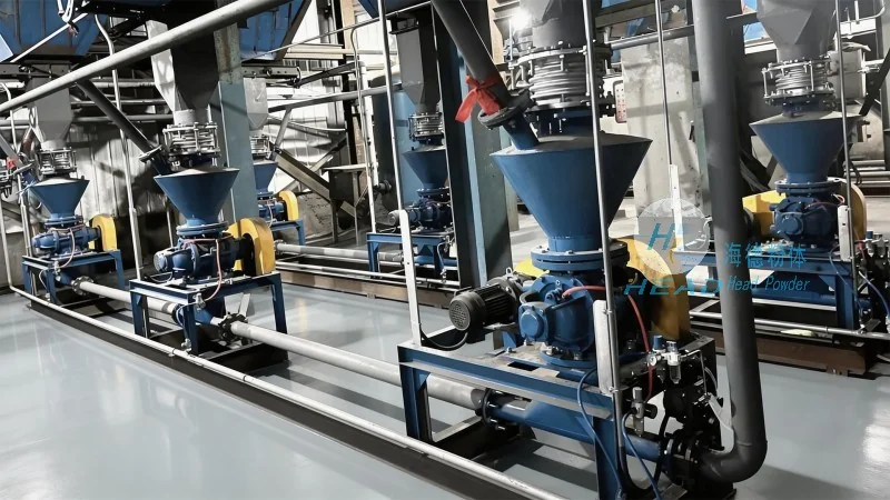 Polytetrafluoroethylene (PTFE) Conveying: Pneumatic System