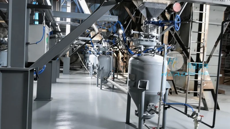 Ningxia Yinchuan Inorganic Salt Powder Conveying System