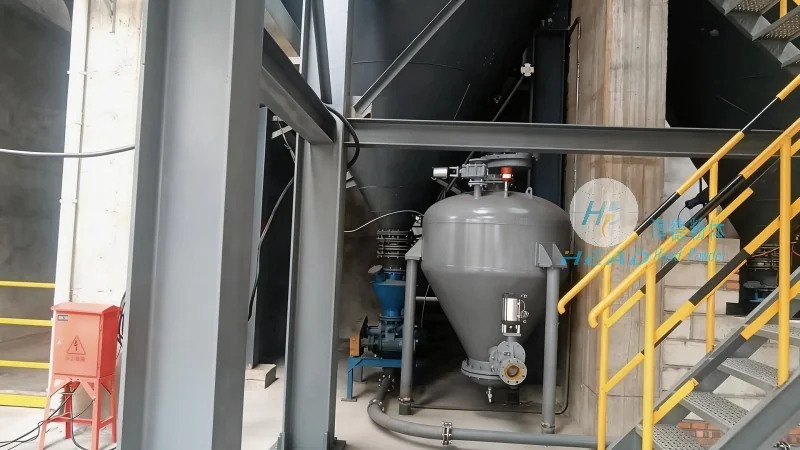 Jiangsu Suqian Resin Powder Pot Feeder Conveying Project