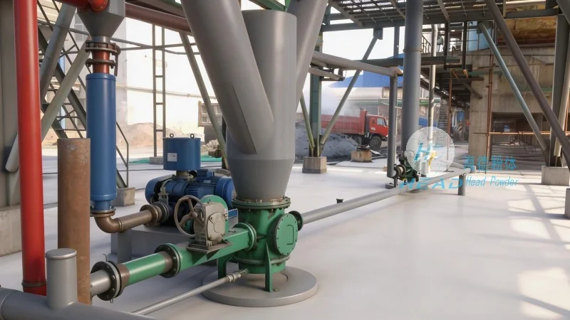 Shandong Zaozhuang Plastic Auto-Batching Conveying System