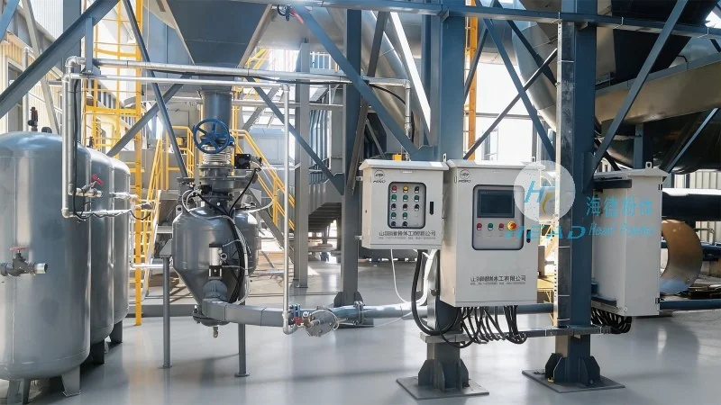 Guangdong Jiangmen Rubber Powder Closed Feeding System Guangdong Jiangmen Rubber Powder Closed Feeding System