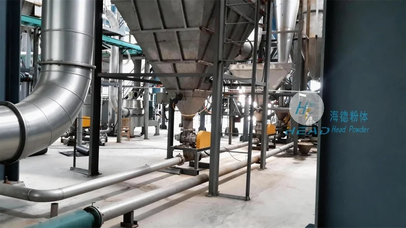 Anode Material Pellet Conveying: Pneumatic System