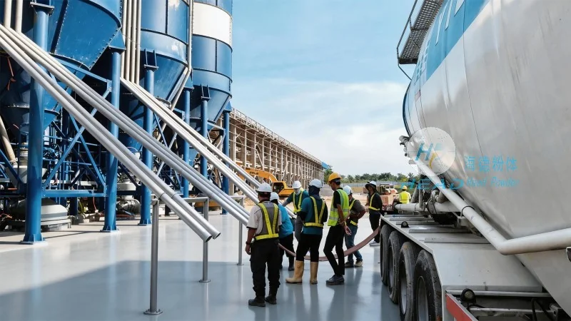 Jiangsu Taizhou Plastic Powder Negative Pressure Dilute Phase Project