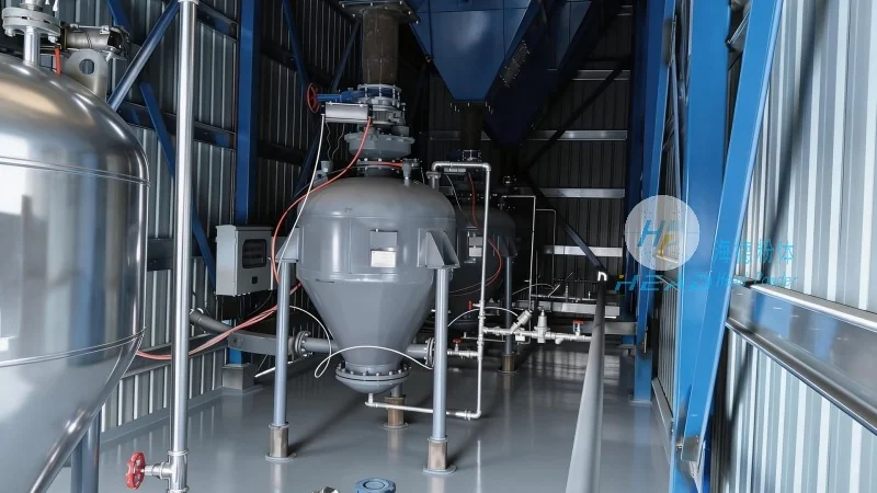 Recycled Plastic Pellet Pneumatic Conveying Solution