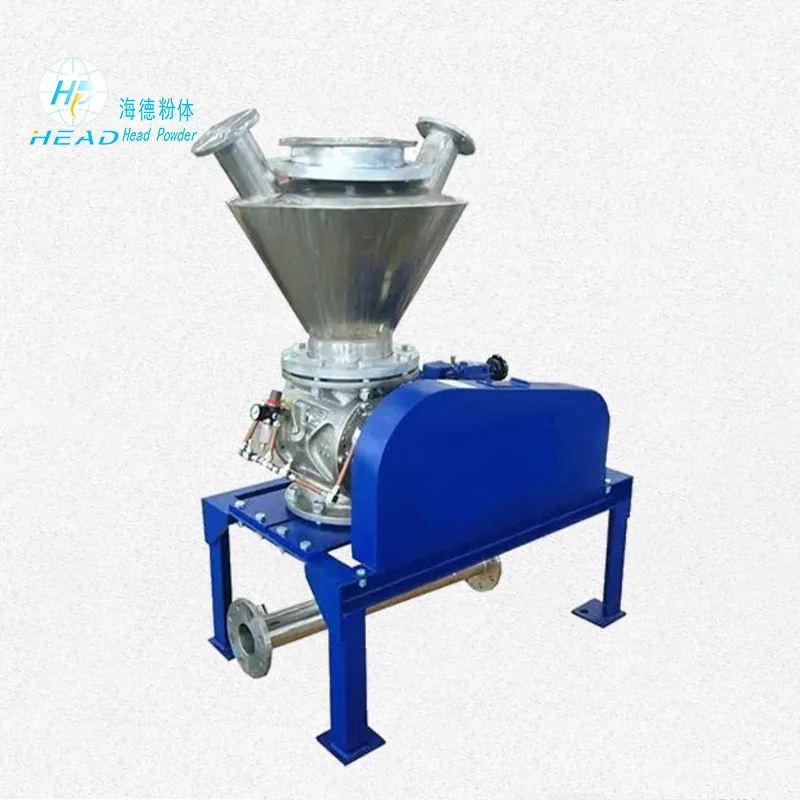 Hybrid Pneumatic Conveying System for Granular Materials